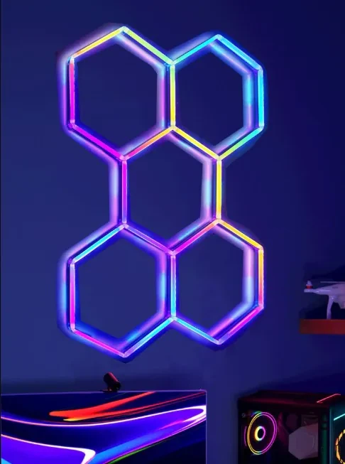 Hexagonal Led Light Rgb
