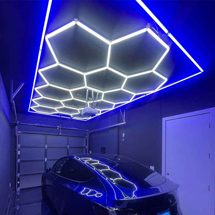 Diy Hexagon Led Lights Hexagon Rgb Wall